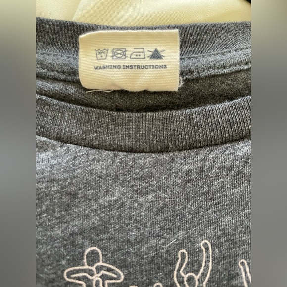 Typographia Charcoal Grey En-Joy T-Shirt - Picture 5 of 11